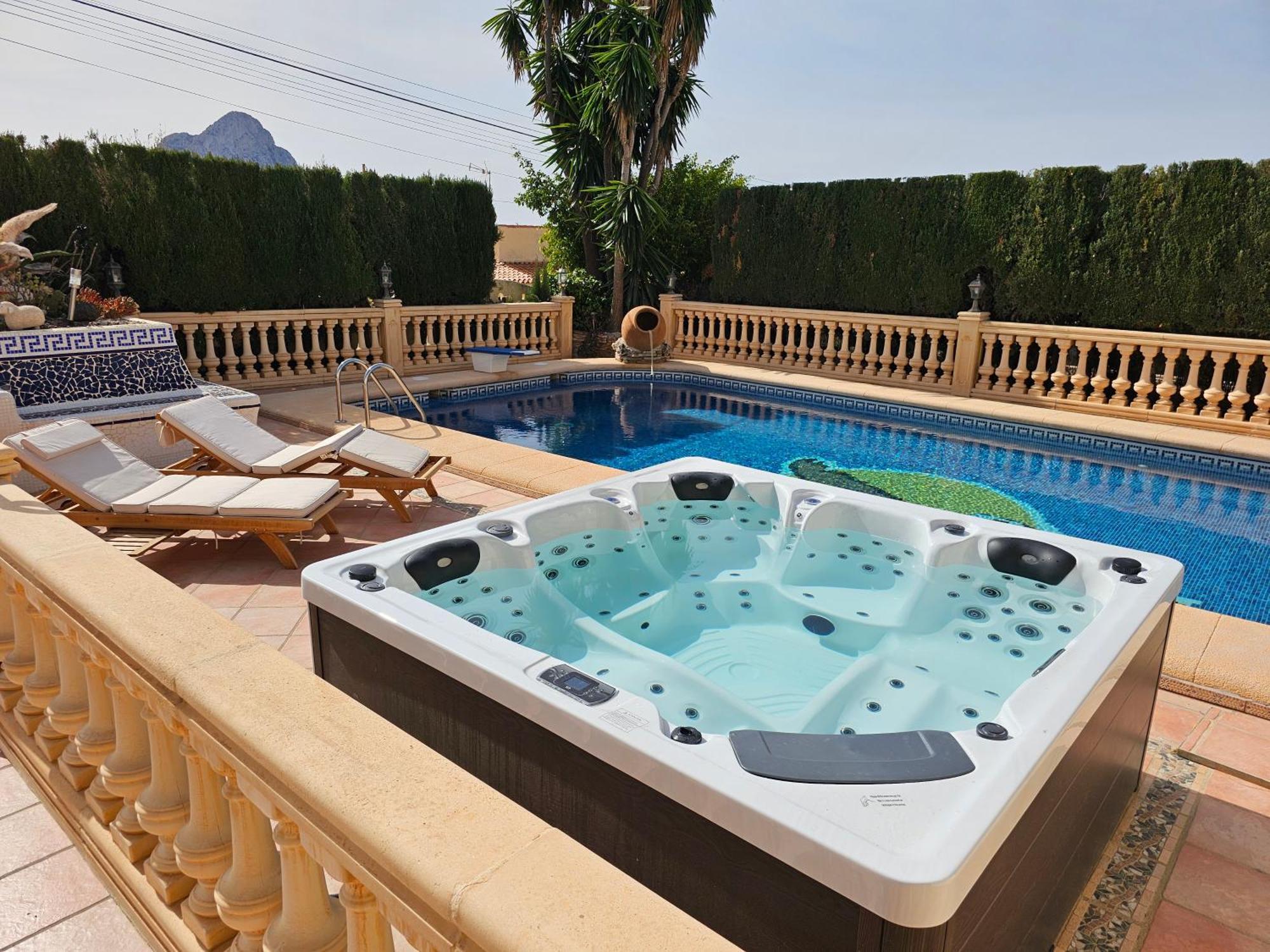 Luxury Villa - Pool, Hot Tub, Aircon, Tvs, Home Cinema, Office, Gbit Internet, Sports Equipment Calpe Ngoại thất bức ảnh