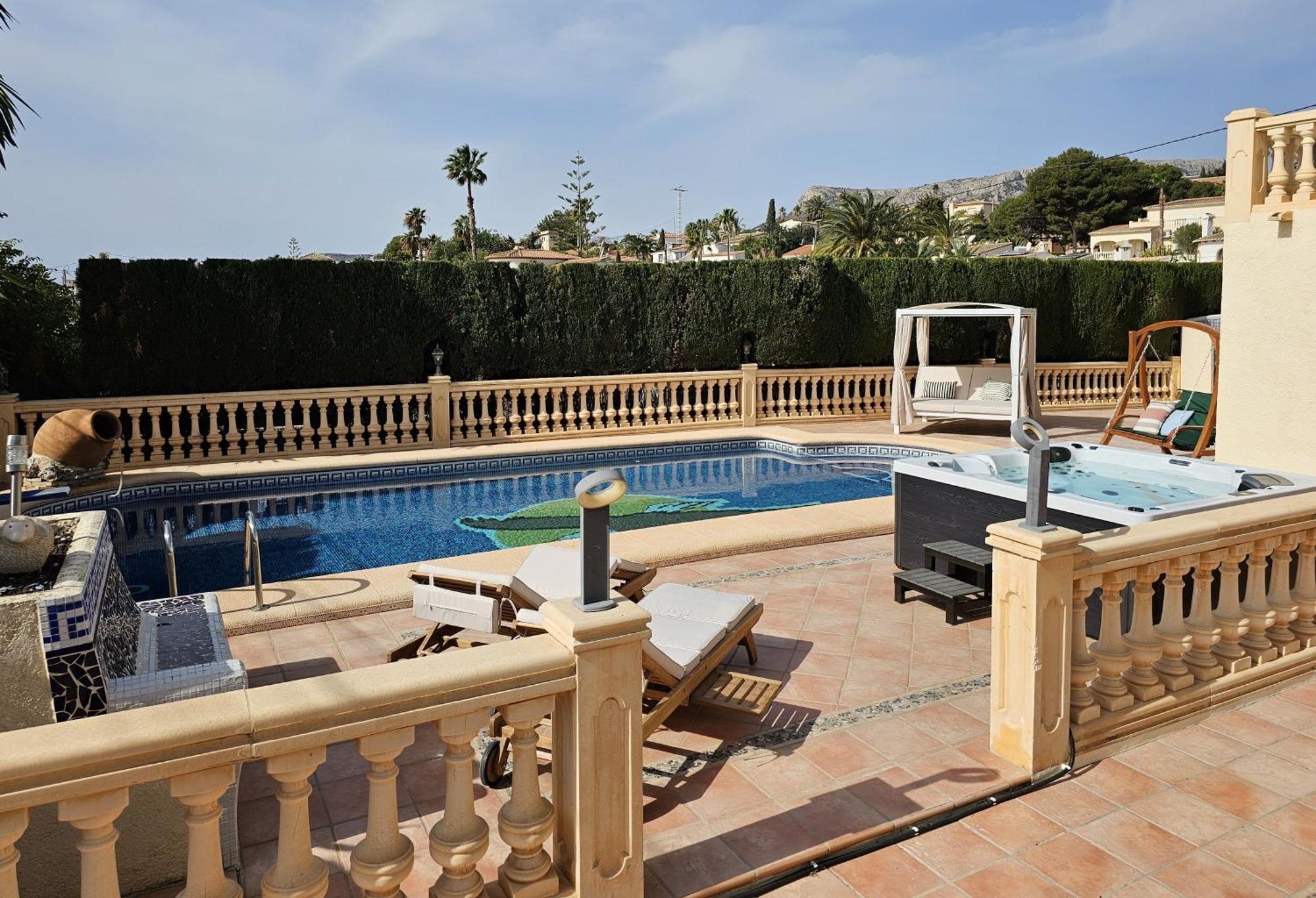 Luxury Villa - Pool, Hot Tub, Aircon, Tvs, Home Cinema, Office, Gbit Internet, Sports Equipment Calpe Ngoại thất bức ảnh